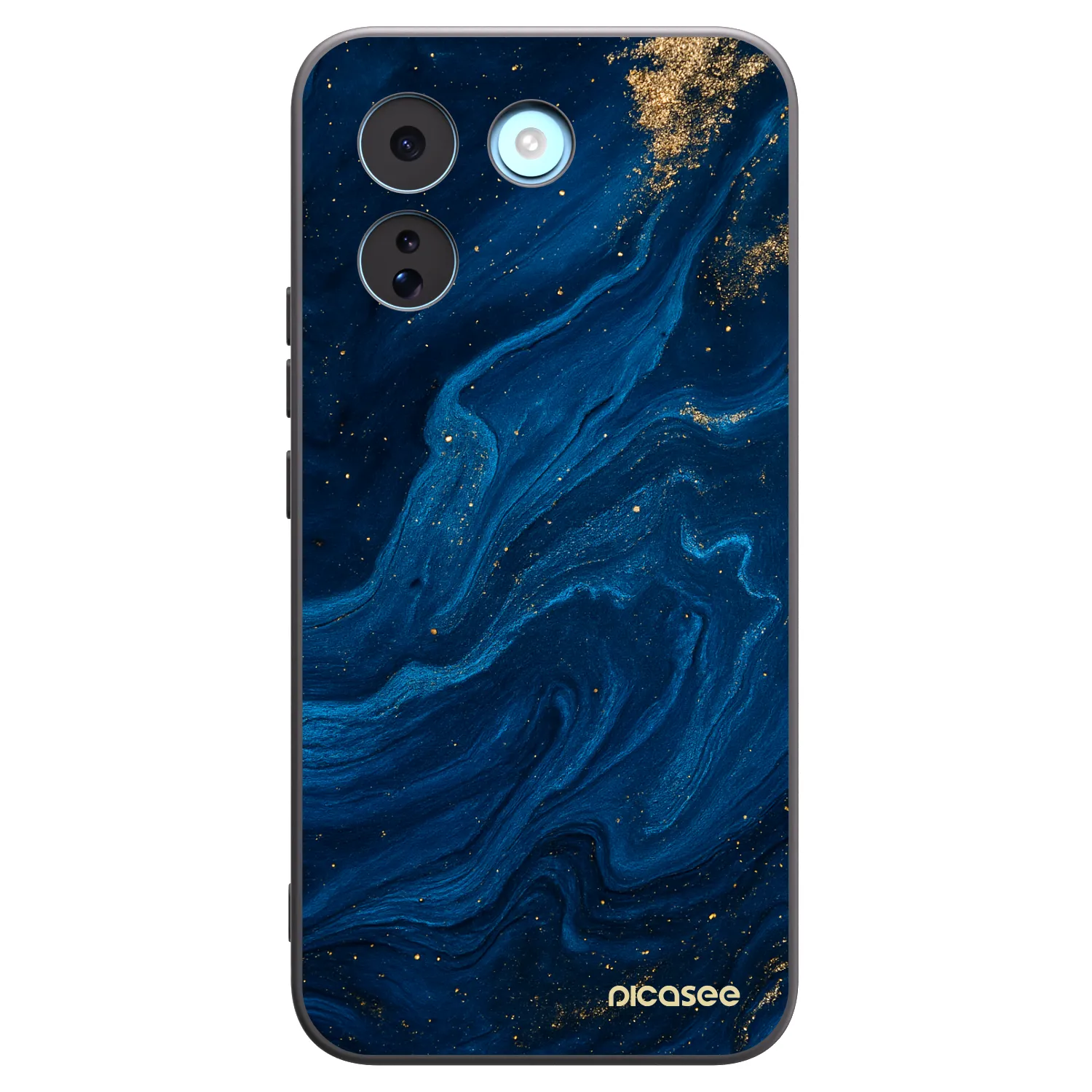 Picasee Xiaomi Redmi Note 17 Pro MAX 5G Hülle - Schwarzes Silikon - Blue