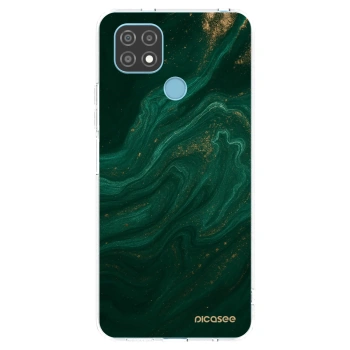 Picasee Realme C21 Hülle - Transparentes Silikon - Green