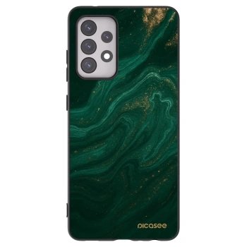 Picasee Samsung Galaxy A52s 5G A528B Hülle - Schwarzes Silikon - Green