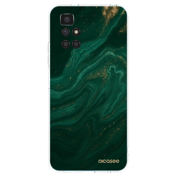 Picasee Xiaomi Redmi 10 Hülle - Transparentes Silikon - Green