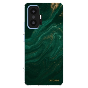 Picasee Xiaomi 11T Hülle - Transparentes Silikon - Green