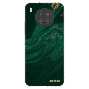 Picasee Huawei Nova 8i Hülle - Transparentes Silikon - Green