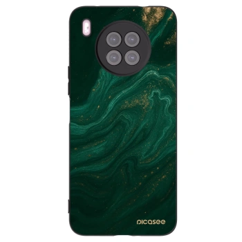 Picasee Huawei Nova 8i Hülle - Schwarzes Silikon - Green