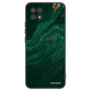 Picasee Realme 8i Hülle - Schwarzes Silikon - Green