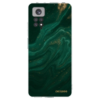 Picasee Xiaomi Redmi Note 11 Hülle - Transparentes Silikon - Green