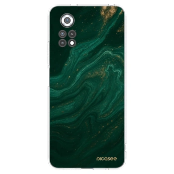 Picasee Xiaomi Poco X4 Pro 5G Hülle - Transparentes Silikon - Green