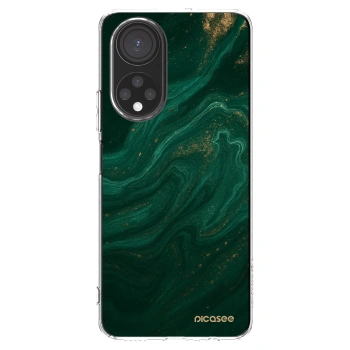 Picasee Honor X7 Hülle - Transparentes Silikon - Green