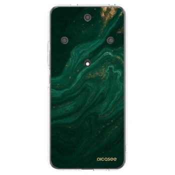 Picasee Honor Magic5 Lite 5G Hülle - Transparentes Silikon - Green