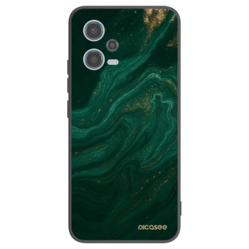 Picasee Xiaomi Redmi Note 12 5G Hülle - Schwarzes Silikon - Green