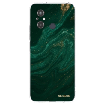 Picasee Xiaomi Redmi 12C Hülle - Transparentes Silikon - Green