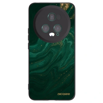 Picasee Honor Magic5 Pro Hülle - Schwarzes Silikon - Green