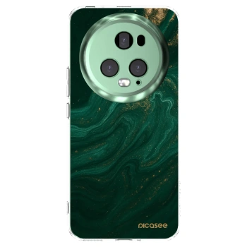 Picasee Honor Magic5 Pro Hülle - Transparentes Silikon - Green