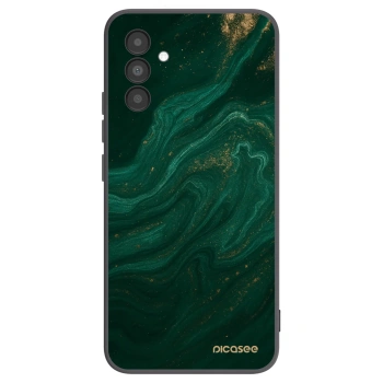 Picasee Samsung Galaxy A04s A047F Hülle - Schwarzes Silikon - Green