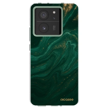 Picasee Xiaomi 13T Pro Hülle - Transparentes Silikon - Green
