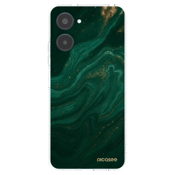Picasee Realme 10 4G Hülle - Transparentes Silikon - Green