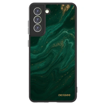 Picasee ULTIMATE CASE PowerShare für Samsung Galaxy S21 FE 5G - Green