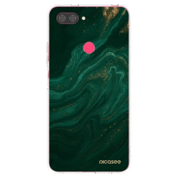 Picasee Xiaomi Mi 8 Lite Hülle - Transparentes Silikon - Green