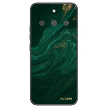 Picasee Realme 11 Pro+ Hülle - Schwarzes Silikon - Green