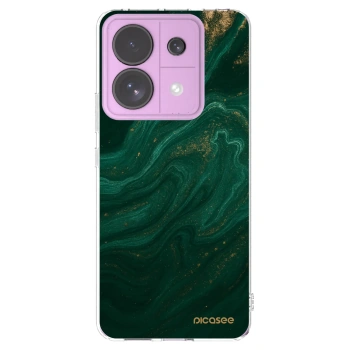 Picasee Xiaomi Redmi Note 13 Pro 5G Hülle - Transparentes Silikon - Green