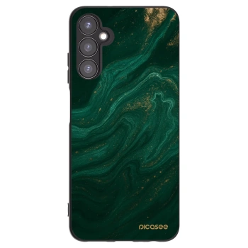Picasee Samsung Galaxy A05s A057G Hülle - Schwarzes Silikon - Green