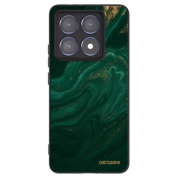 Picasee Xiaomi 14T Pro Hülle - Schwarzes Silikon - Green