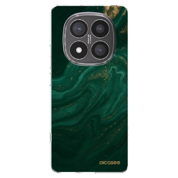Picasee Xiaomi Redmi Note 14 Pro+ 5G Hülle - Transparentes Silikon - Green