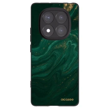 Picasee Xiaomi Redmi Note 14 Pro 5G Hülle - Schwarzes Silikon - Green