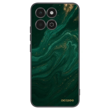 Picasee Honor 200 Smart 5G Hülle - Schwarzes Silikon - Green