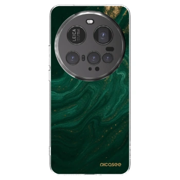Picasee Xiaomi 15 Ultra Hülle - Transparentes Silikon - Green