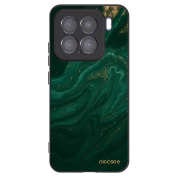 Picasee Xiaomi 15 Hülle - Schwarzes Silikon - Green