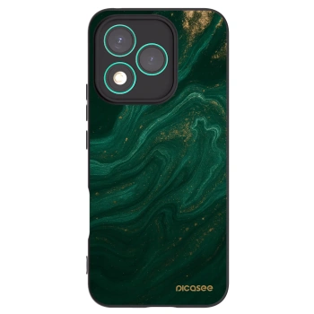 Picasee Honor 400 Lite 5G Hülle - Schwarzes Silikon - Green