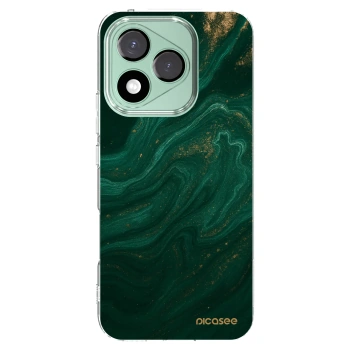 Picasee Honor 400 Lite 5G Hülle - Transparentes Silikon - Green