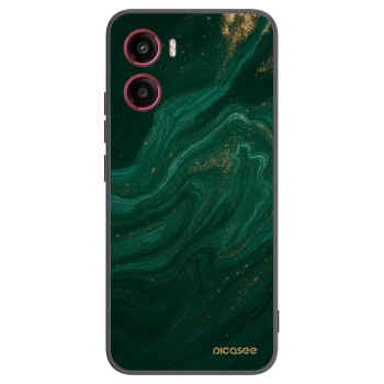 Picasee Motorola Moto G05 Hülle - Schwarzes Silikon - Green