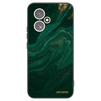 Picasee Honor 400 5G Hülle - Schwarzes Silikon - Green