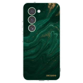 Picasee Xiaomi Redmi 15 5G Hülle - Transparentes Silikon - Green