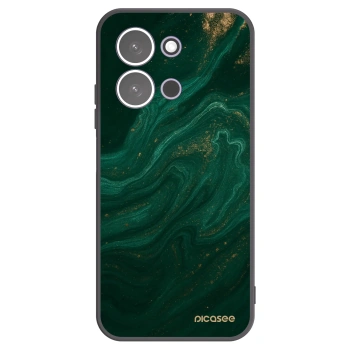 Picasee Xiaomi Redmi 15C 5G Hülle - Schwarzes Silikon - Green