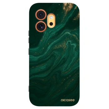 Picasee Honor 600 Hülle - Schwarzes Silikon - Green