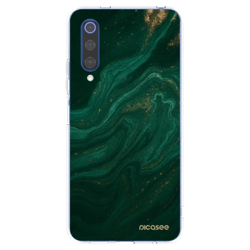 Picasee Xiaomi Mi 9 SE Hülle - Transparentes Silikon - Green