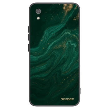 Picasee Xiaomi Redmi 7A Hülle - Schwarzes Silikon - Green