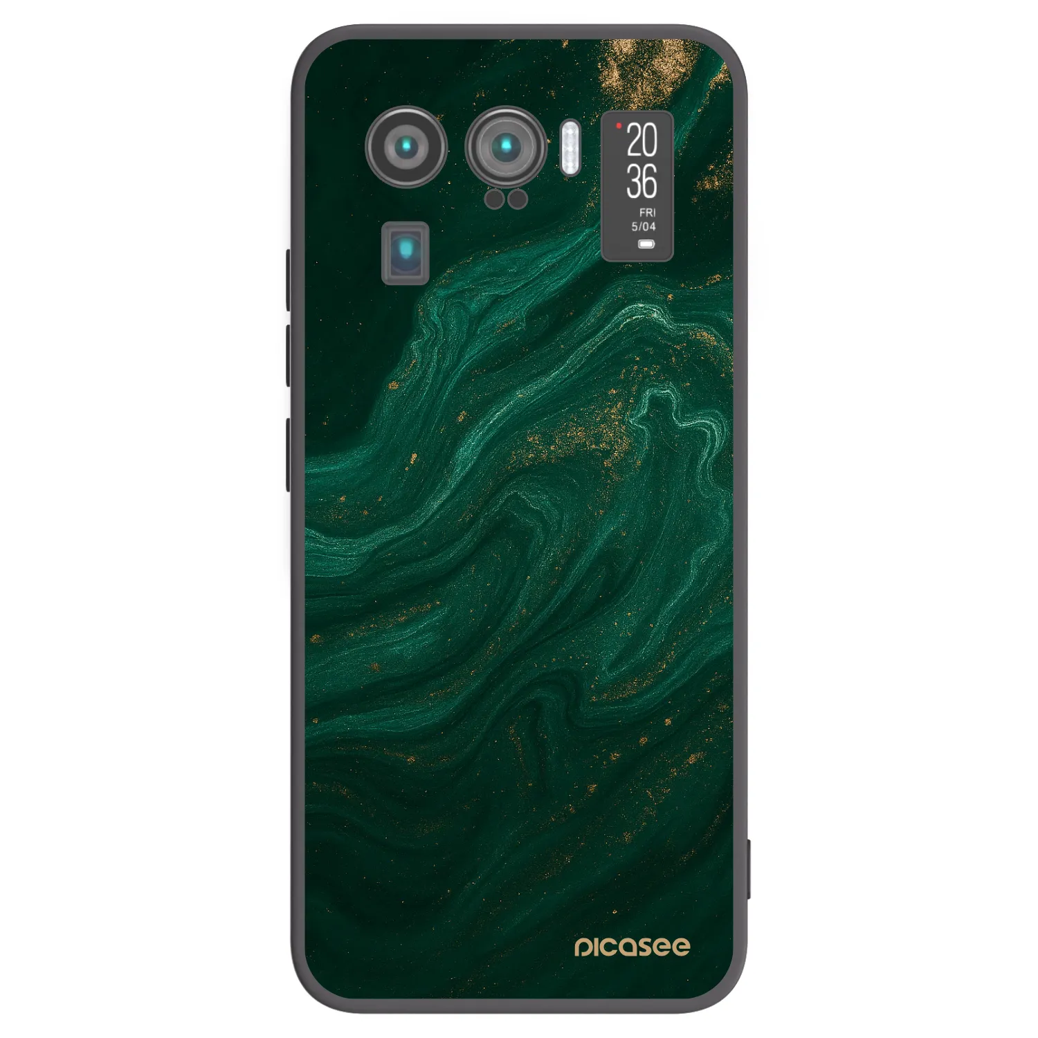 Picasee Xiaomi Mi 11 Ultra Hülle - Schwarzes Silikon - Green