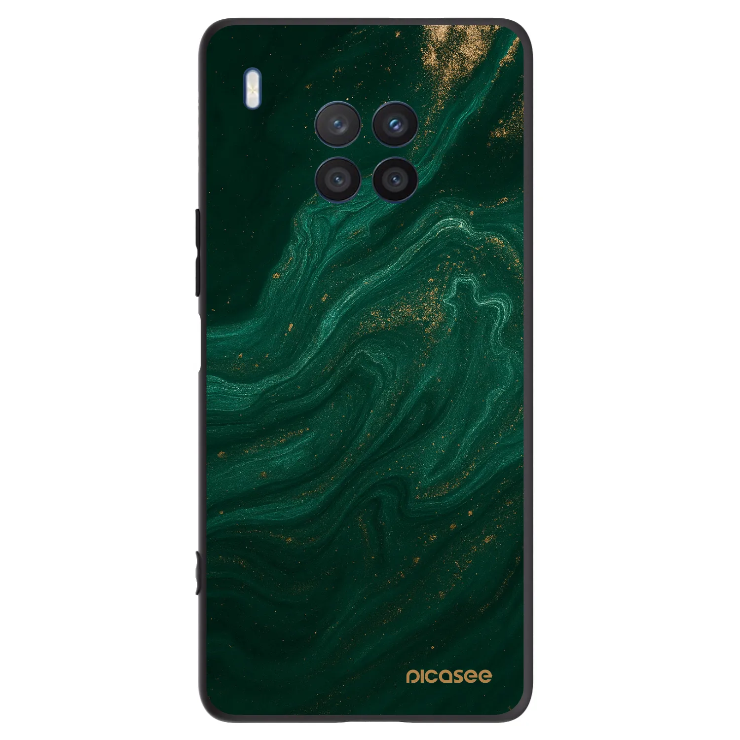 Picasee Honor 50 Lite Hülle - Schwarzes Silikon - Green