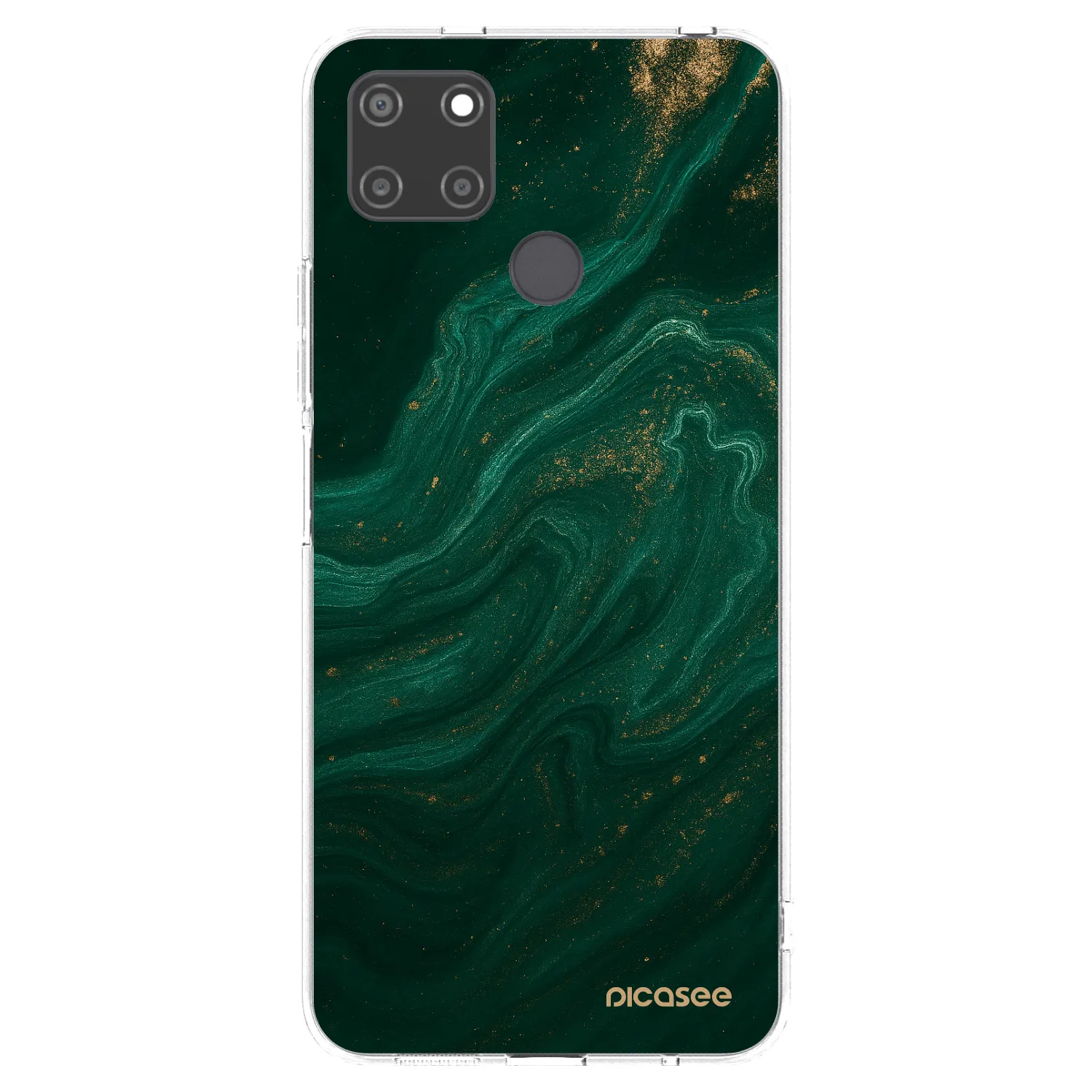 Picasee Realme C21Y Hülle - Transparentes Silikon - Green
