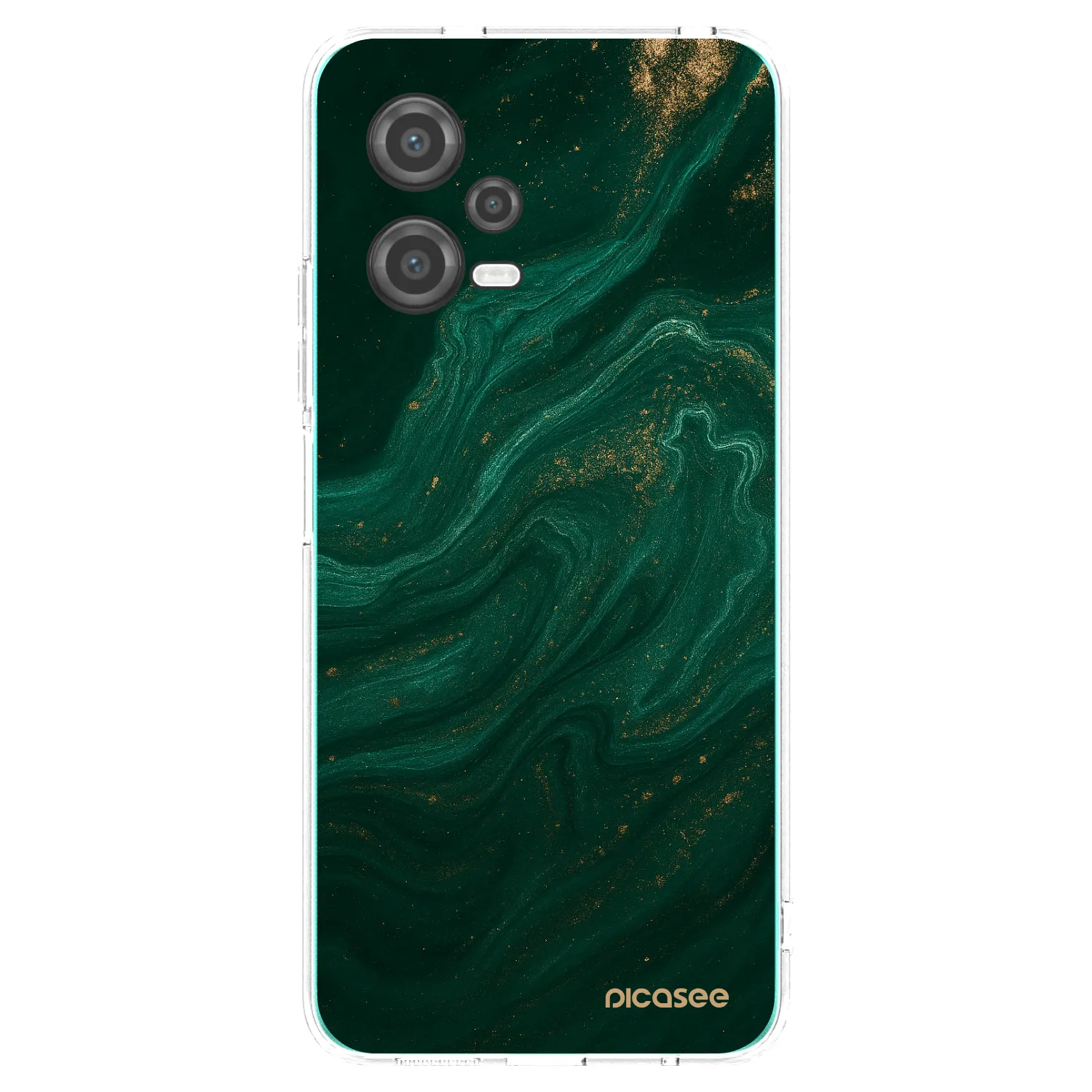 Picasee Xiaomi Poco X5 Hülle - Transparentes Silikon - Green