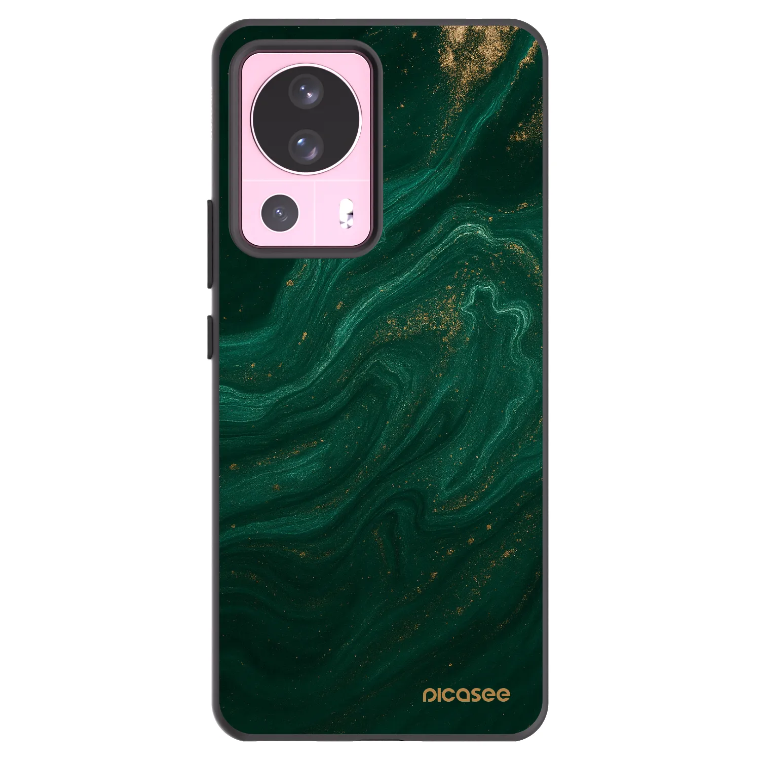 Picasee Xiaomi 13 Lite Hülle - Schwarzes Silikon - Green