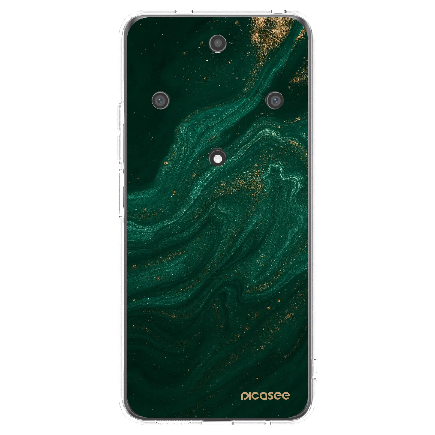 Picasee Honor Magic5 Lite 5G Hülle - Transparentes Silikon - Green