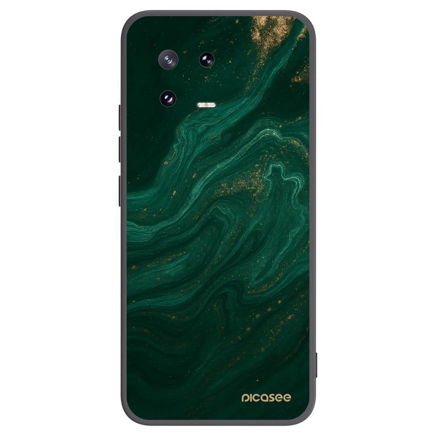 Picasee Xiaomi 13 Pro Hülle - Schwarzes Silikon - Green