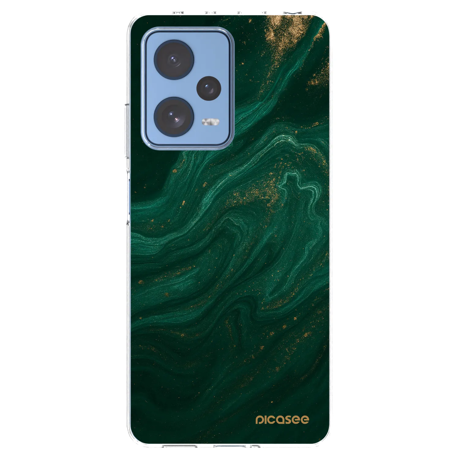 Picasee Xiaomi Redmi Note 12 Pro 5G Hülle - Transparentes Silikon - Green