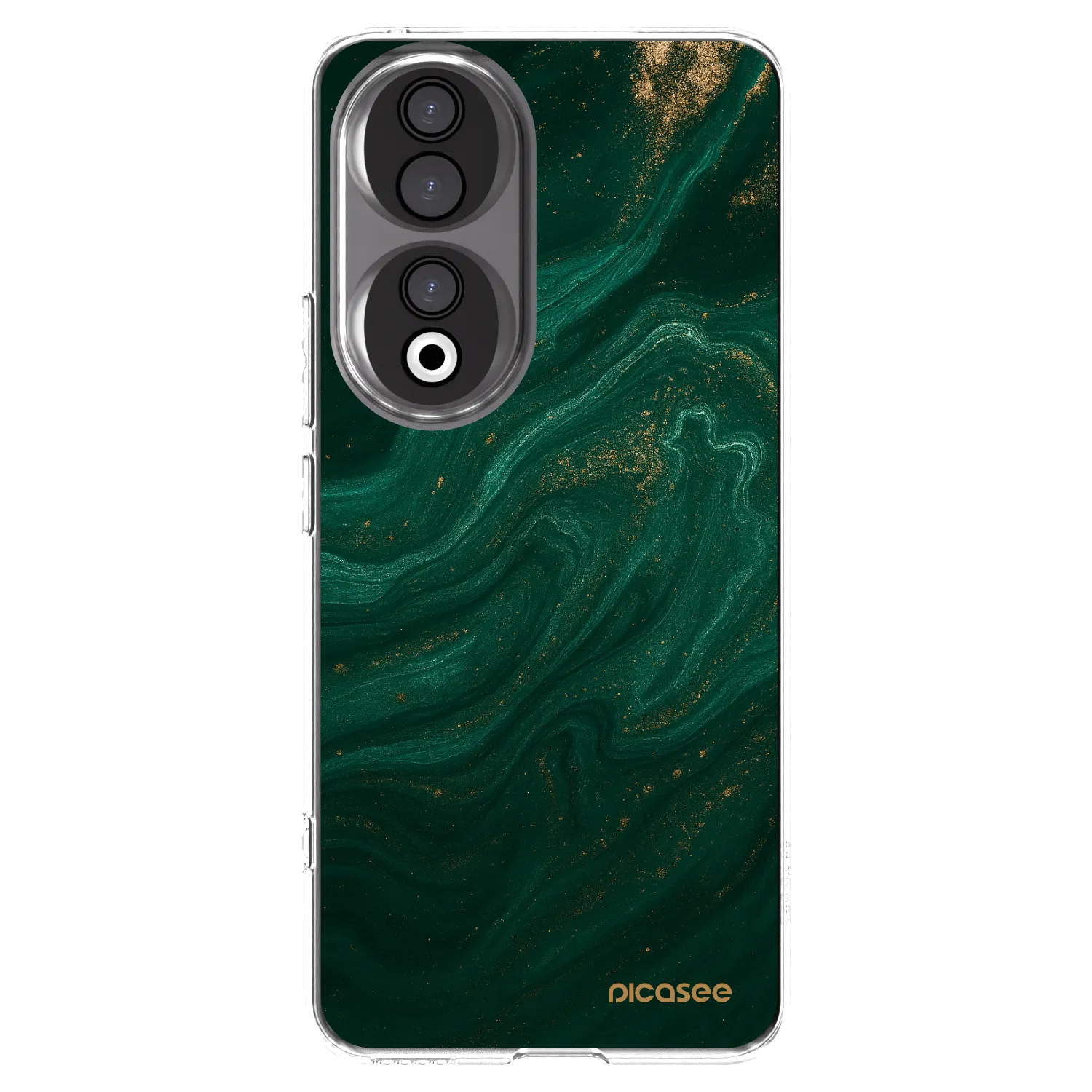 Picasee Honor 90 5G Hülle - Transparentes Silikon - Green