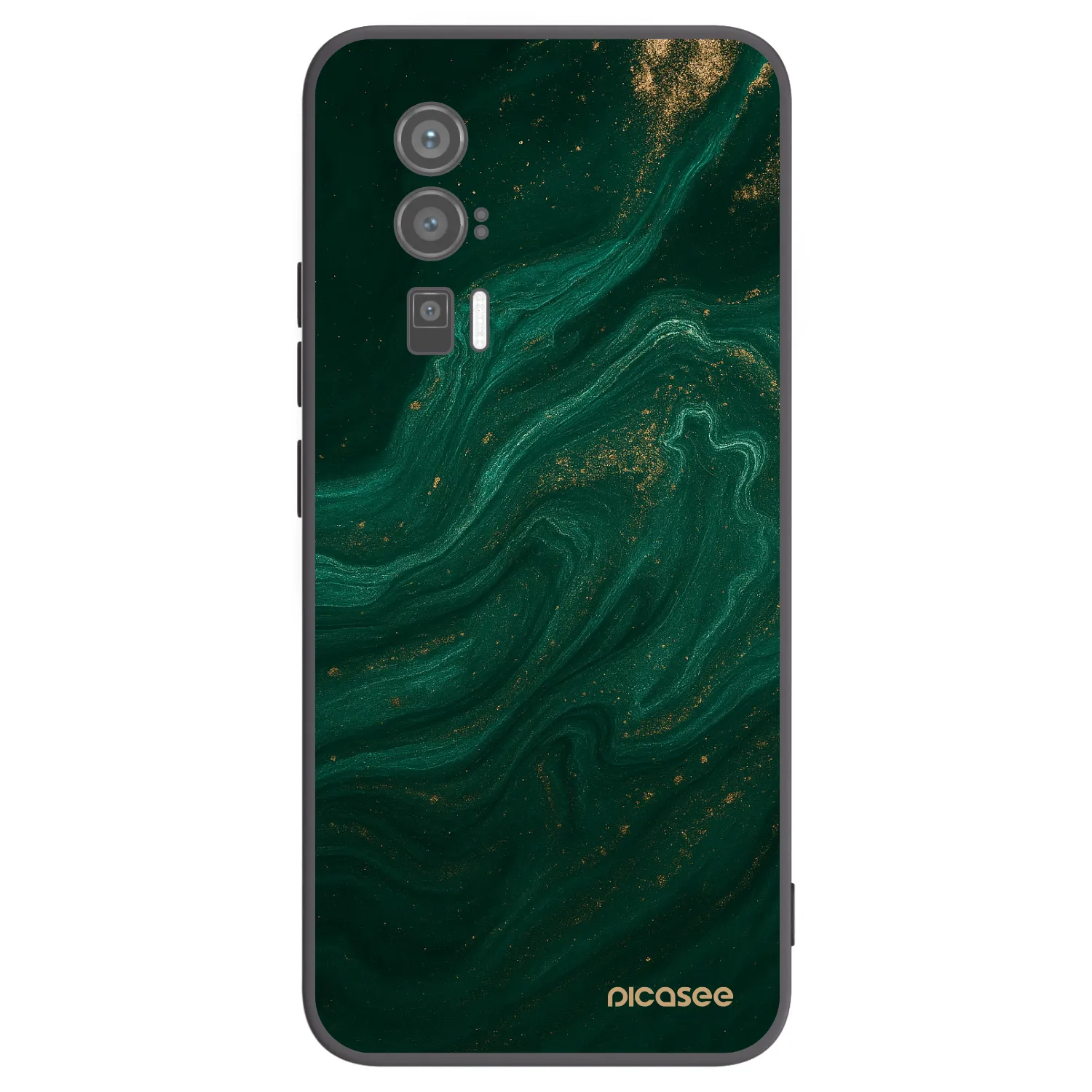 Picasee Xiaomi Poco F5 Pro 5G Hülle - Schwarzes Silikon - Green