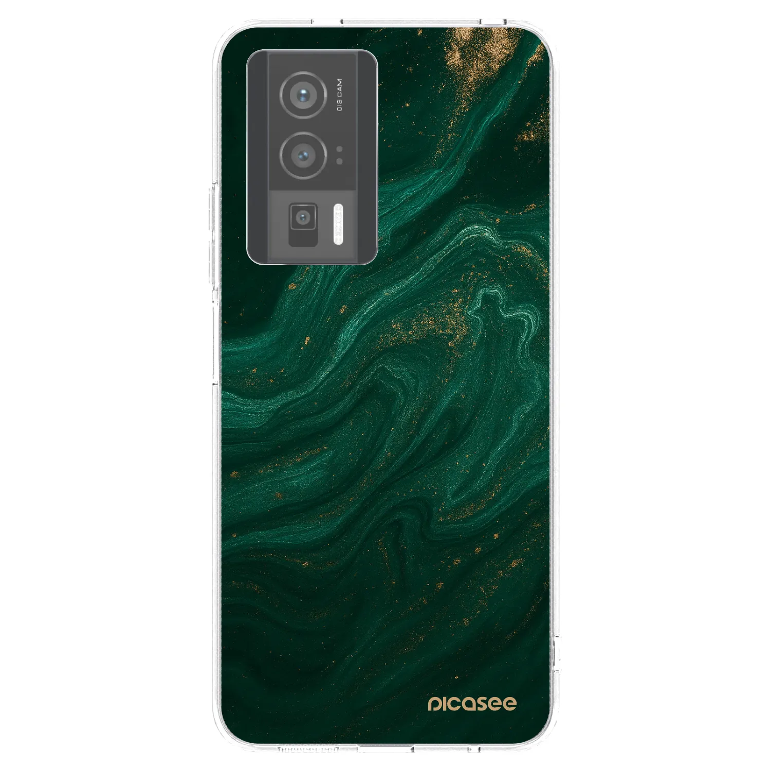 Picasee Xiaomi Poco F5 Pro 5G Hülle - Transparentes Silikon - Green